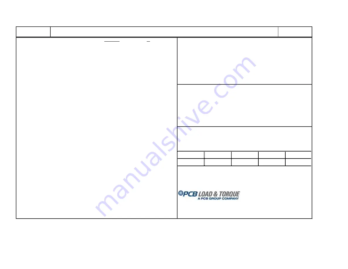 PCB Piezotronics M1204-13A Installation And Operating Manual Download Page 6