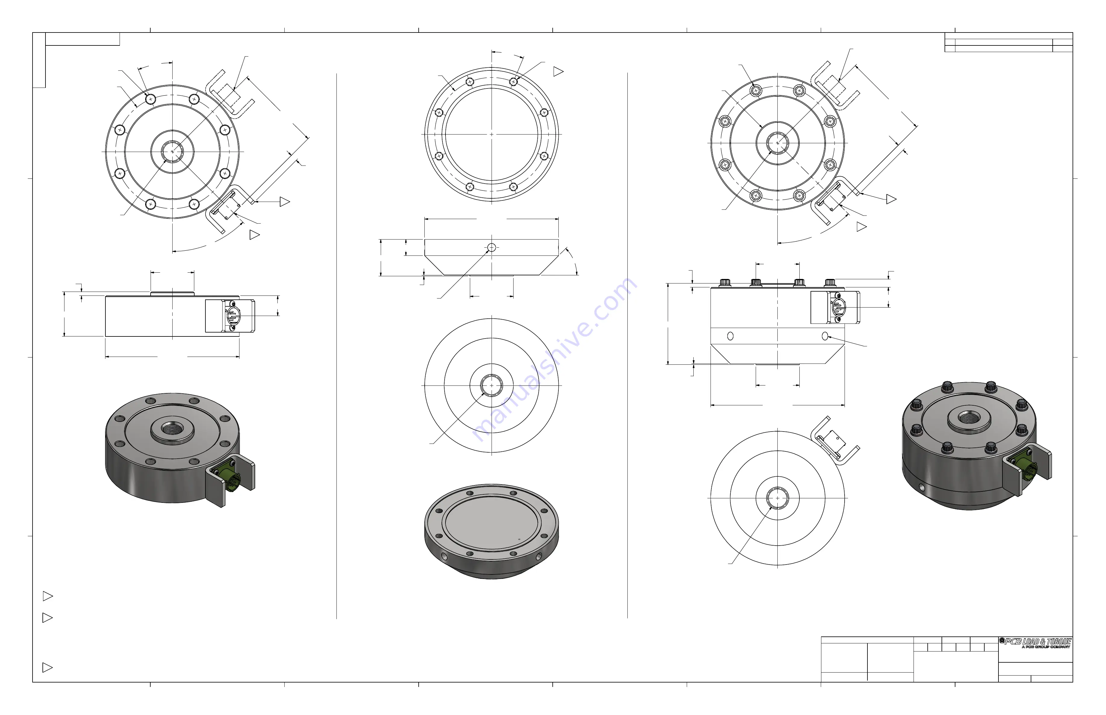 PCB Piezotronics Y1403-05ADB Installation And Operating Manual Download Page 16