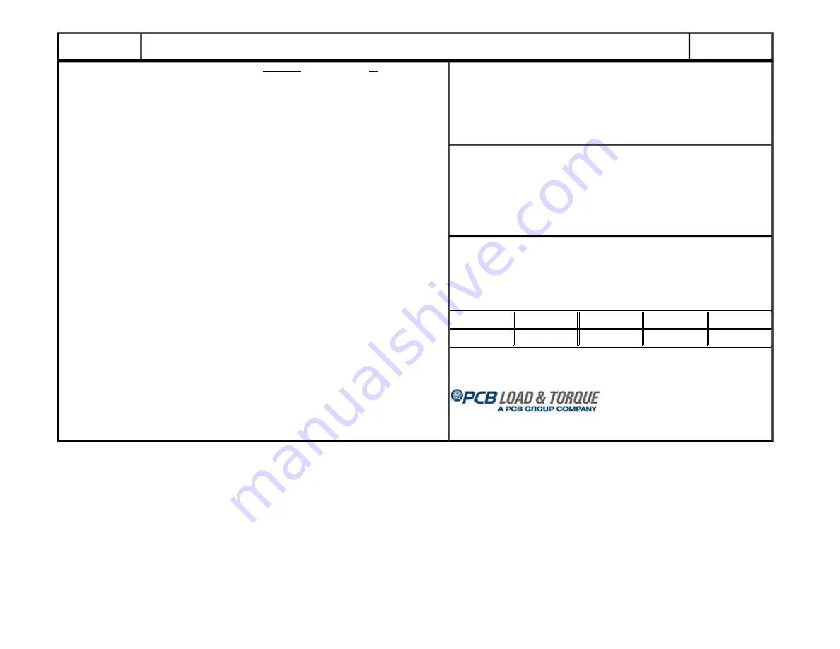 PCB 1240-11ADB Скачать руководство пользователя страница 6