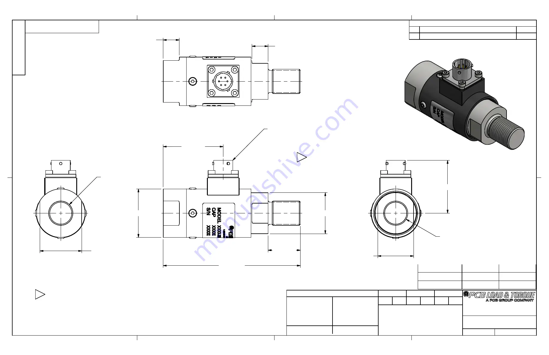 PCB Load&Torque 1380-01A Installation And Operating Manual Download Page 12