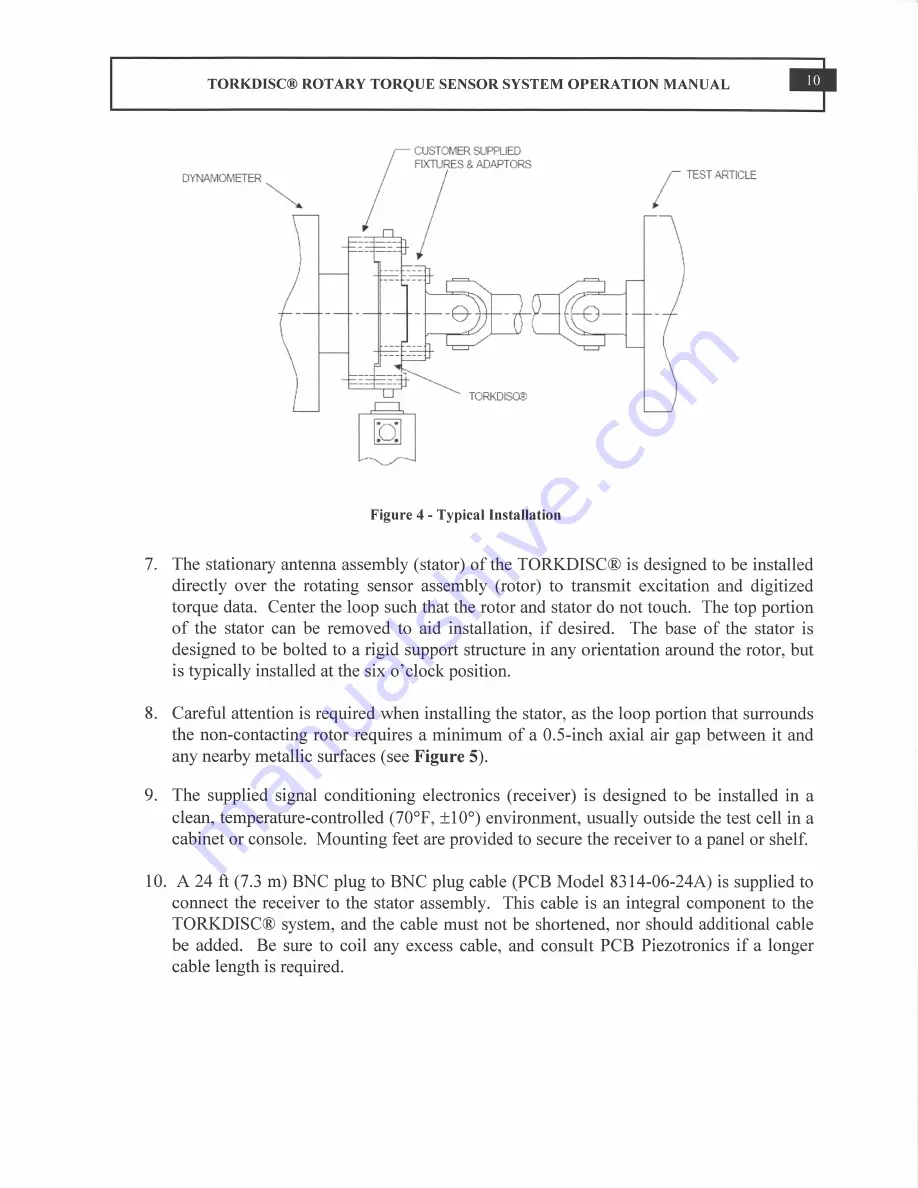 PCB TORKDISC 5302D-01A Installation And Operating Manual Download Page 13