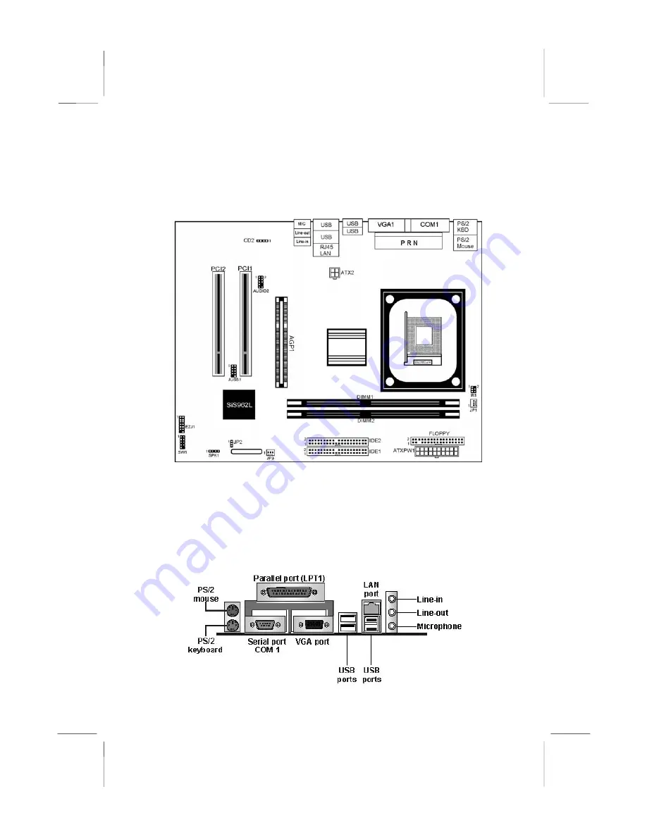 PCchips M939LU Manual Download Page 12