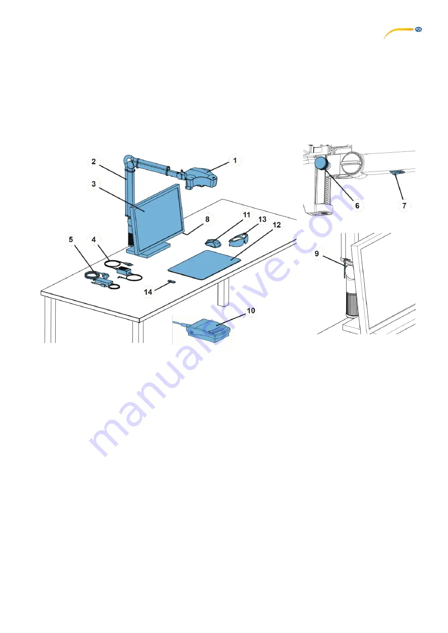 PCE Health and Fitness PCE-OVM 3D Скачать руководство пользователя страница 7