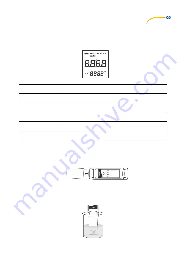 PCE Instruments PCE-PWT 10 User Manual Download Page 5