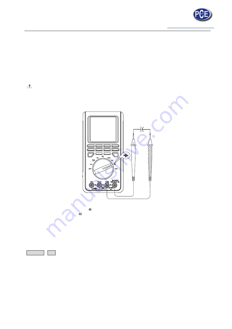 PCE Instruments PCE-UT81B Скачать руководство пользователя страница 18