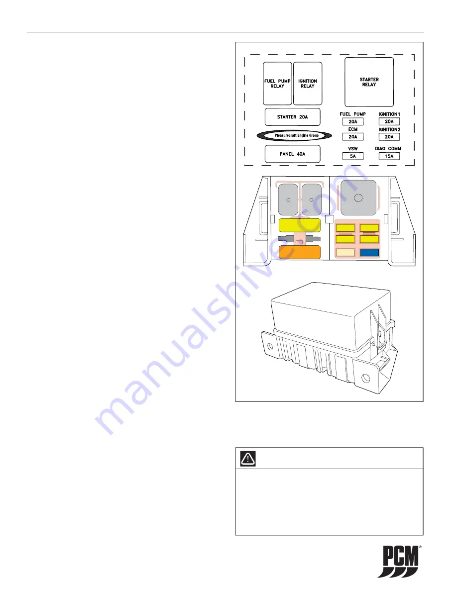 PCM 2008 Catanium CES 6.0L ZR-409 Owner'S Operation And Maintenance Manual Download Page 36