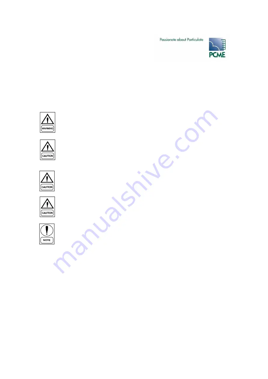 PCME QAL 181 X User Manual Download Page 25