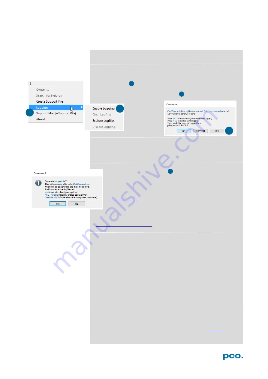 Pco dicam C1 User Manual Download Page 60