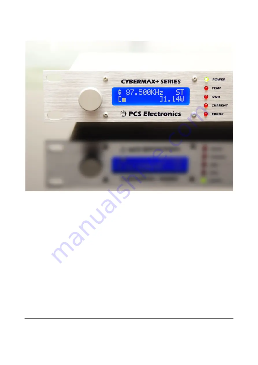 PCS Electronics CyberMax8000 Plus Manual Download Page 1