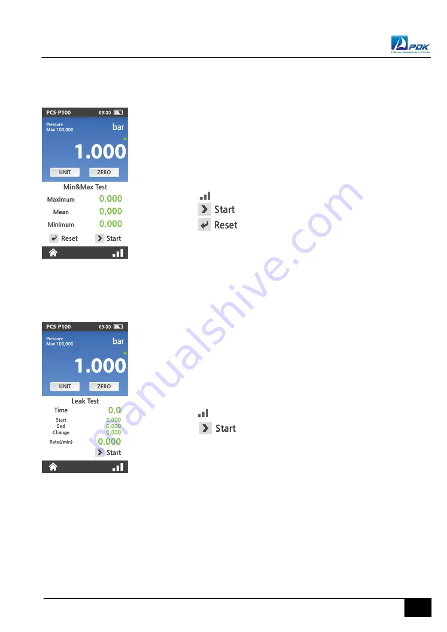 PDK PCS-P100 User Manual Download Page 15