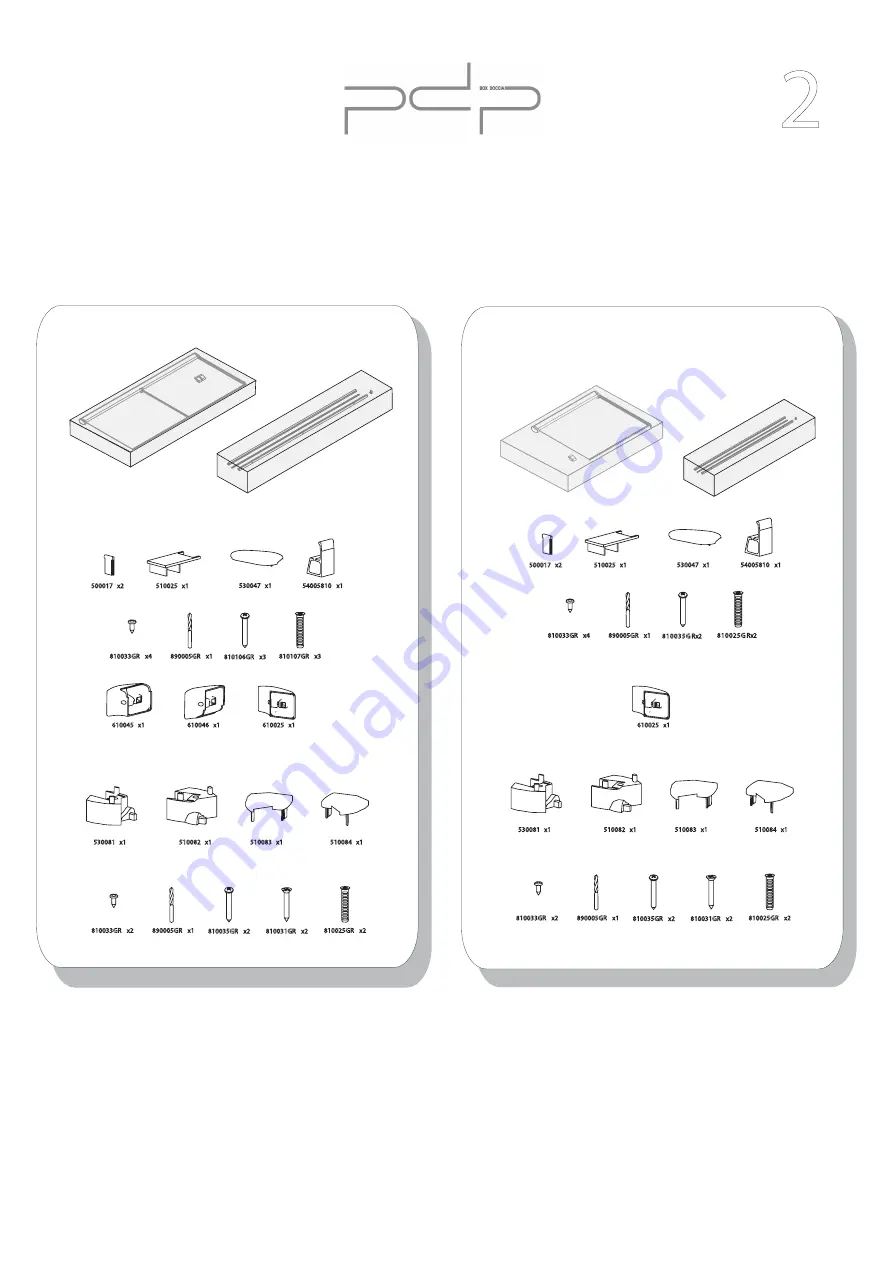 PDP CRF4 Quick Start Manual Download Page 3