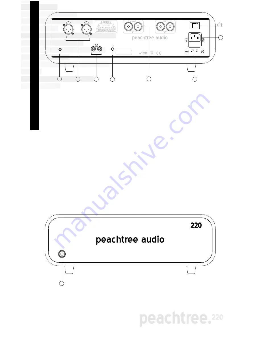 Peachtree Audio 220 Скачать руководство пользователя страница 7