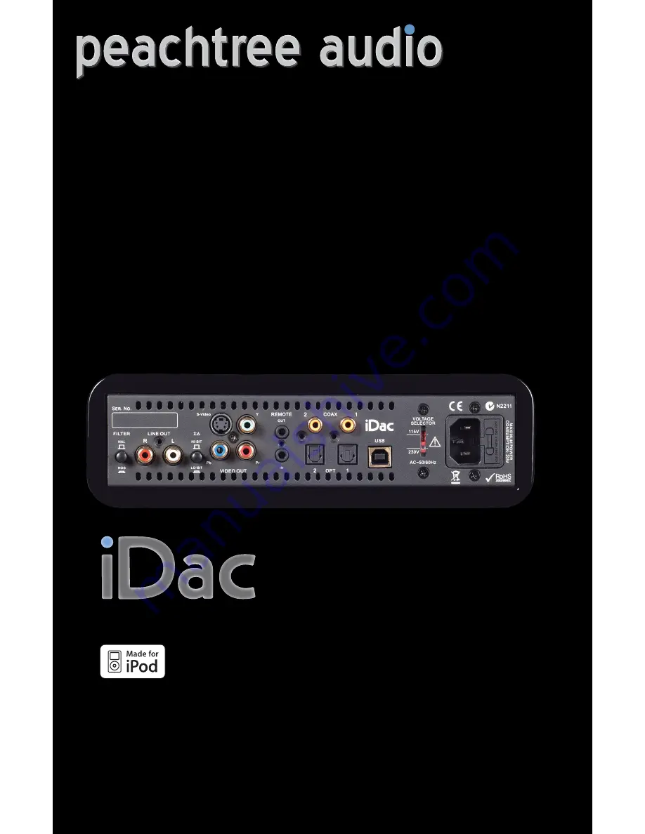 Peachtree Audio iDac Manual Download Page 16