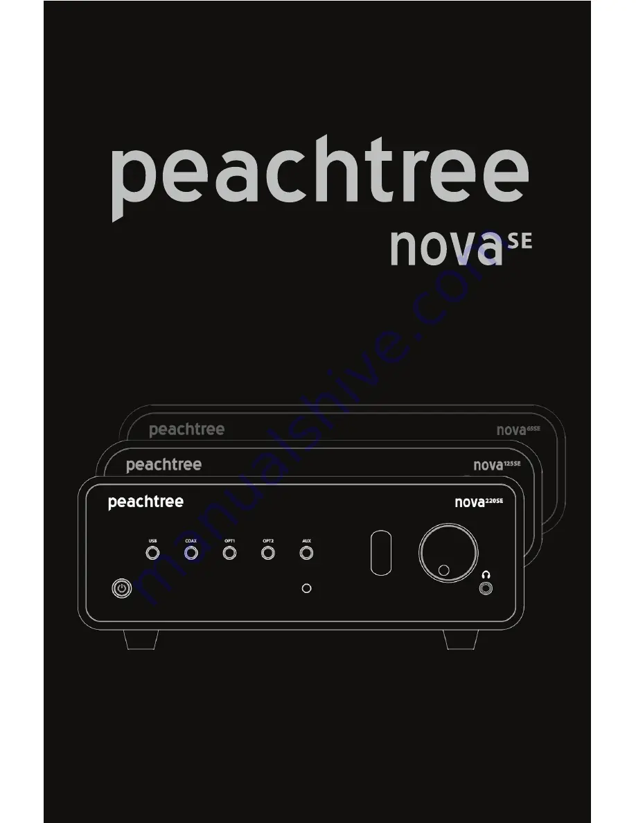 Peachtree nova 125SE Скачать руководство пользователя страница 1