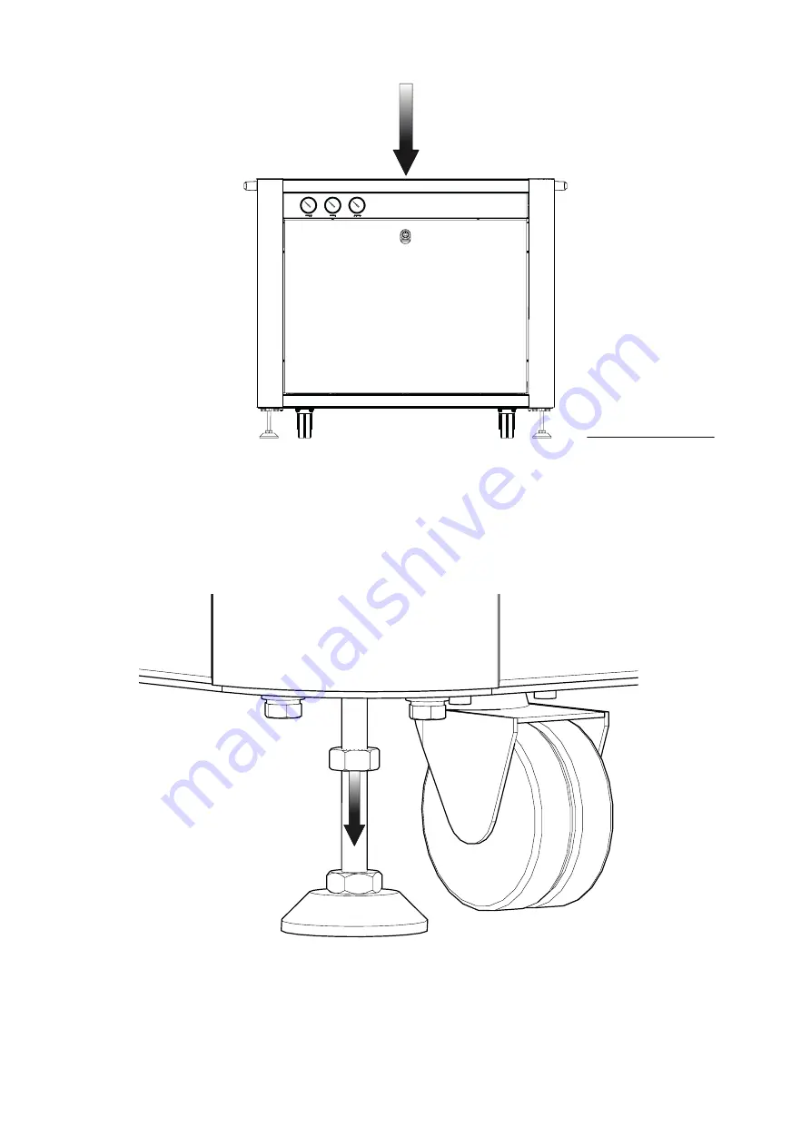 Peak Scientific MS Table Series Installation Manual Download Page 5