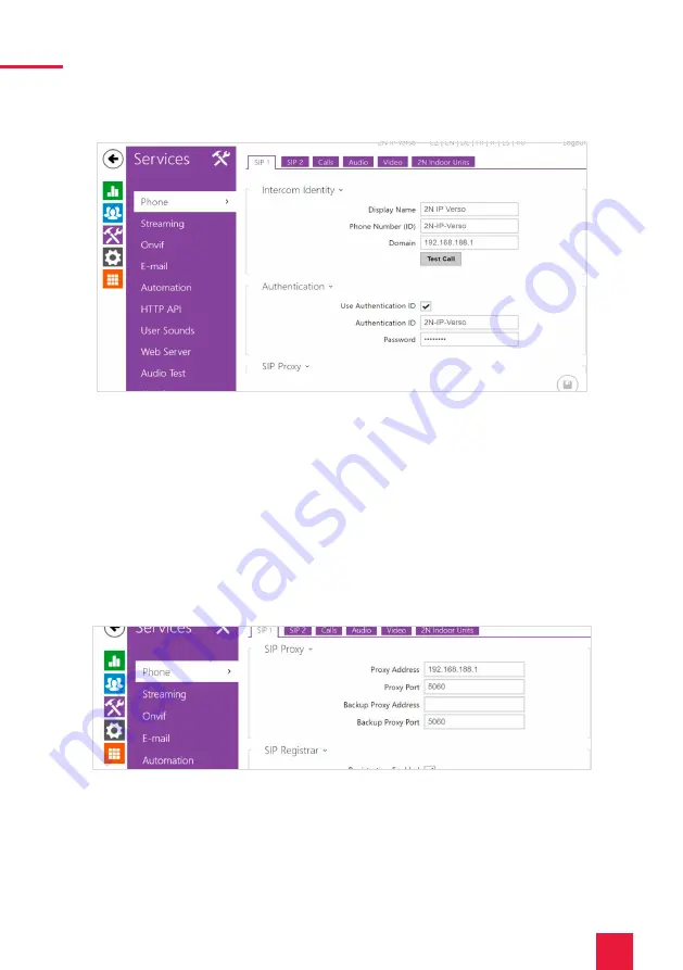 Peak 2N IP Verso Getting Started Download Page 22