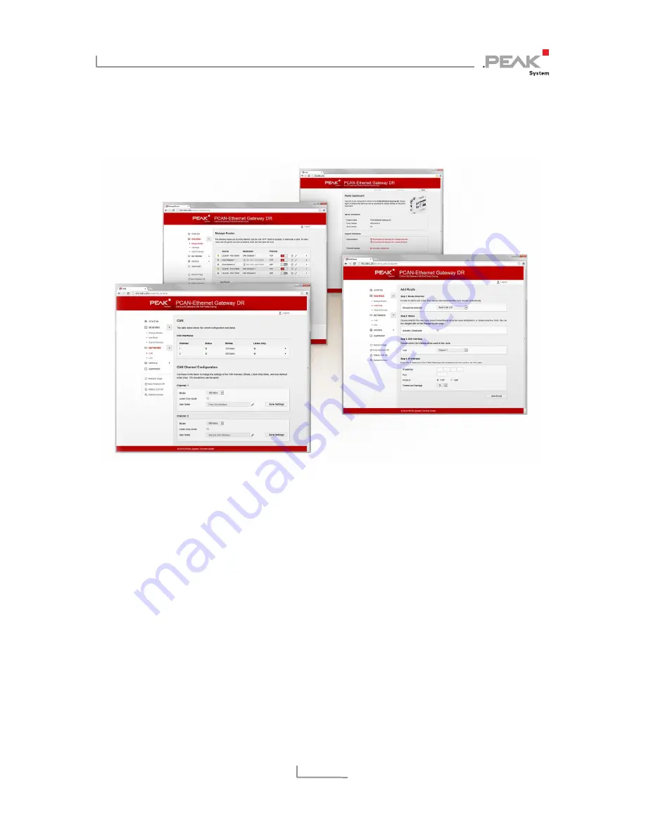 Peak PCAN-Ethernet Gateway DR User Manual Download Page 20