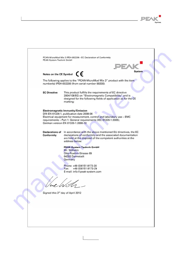 Peak PCAN-MicroMod Mix 3 User Manual Download Page 22