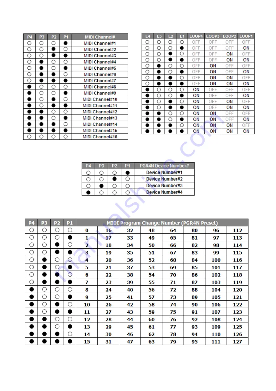 Peak PGR4N Quick Instruction Manual Download Page 3