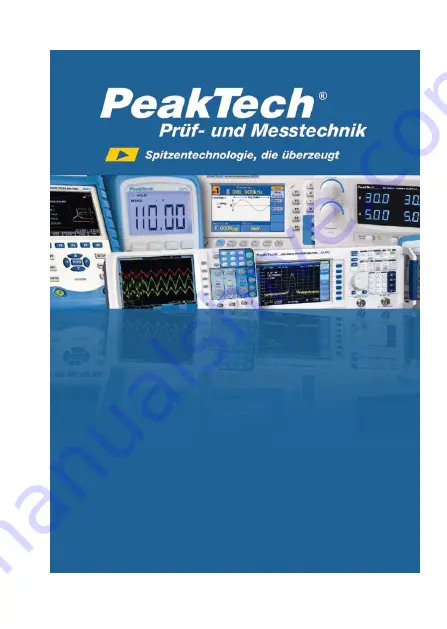 PeakTech 4965 Скачать руководство пользователя страница 33