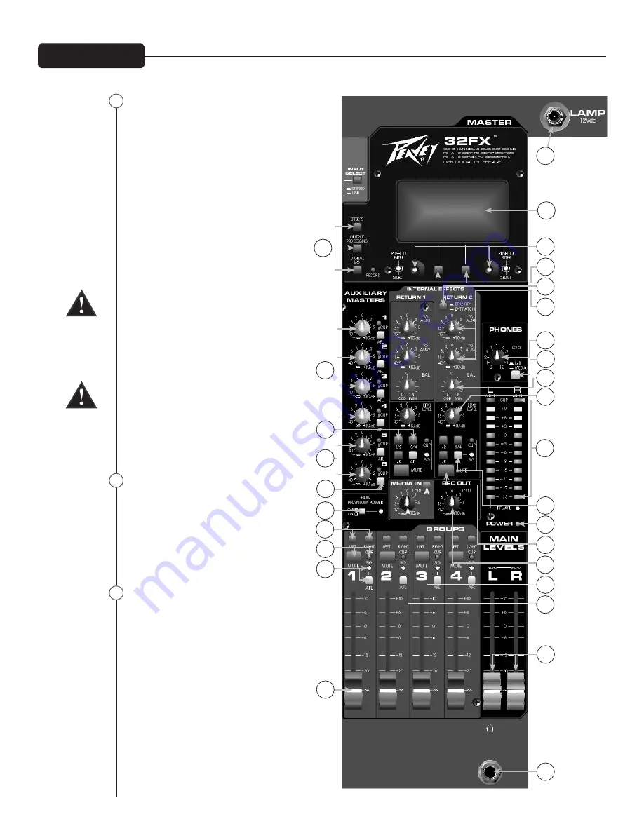 Peavey 16FX Скачать руководство пользователя страница 11