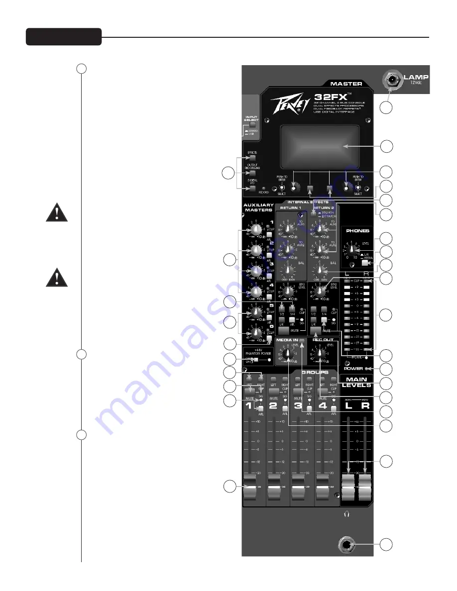 Peavey 16FX Скачать руководство пользователя страница 27