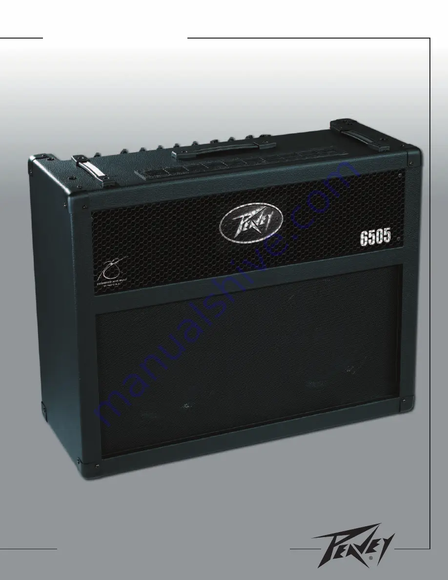 Peavey 6505 212 Combo Скачать руководство пользователя страница 1