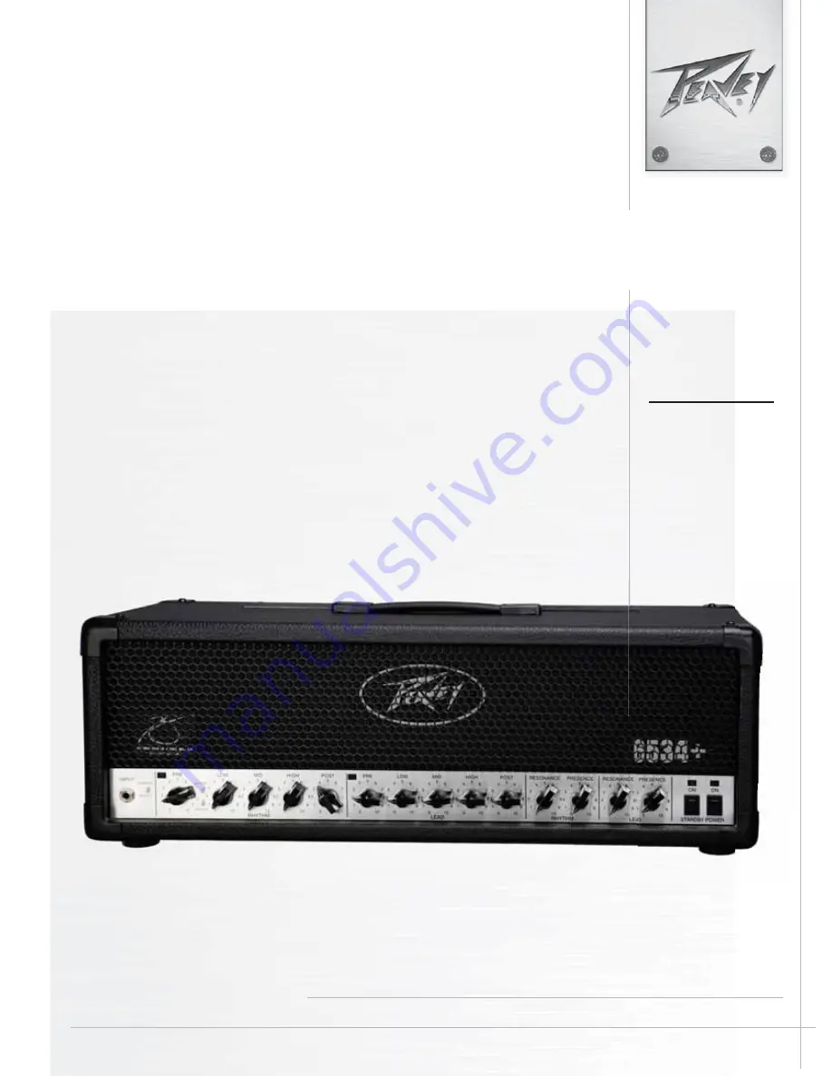 Peavey 6534 plus Скачать руководство пользователя страница 1