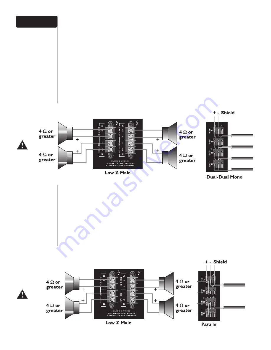 Peavey Architectural Acoustics ICS 4200 Скачать руководство пользователя страница 24