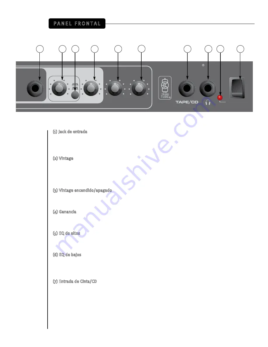 Peavey BASS AMPLIFIER 126 Operating Manual Download Page 26