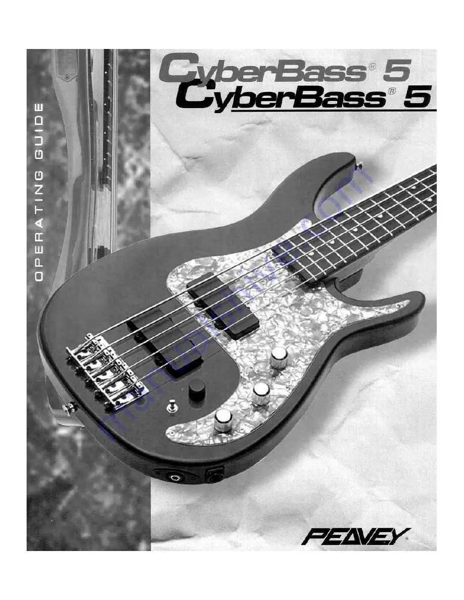 Peavey Cyberbass 5 Operating Manual Download Page 1