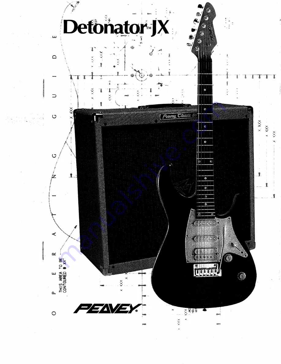 Peavey Detonator JX Operating Manual Download Page 1