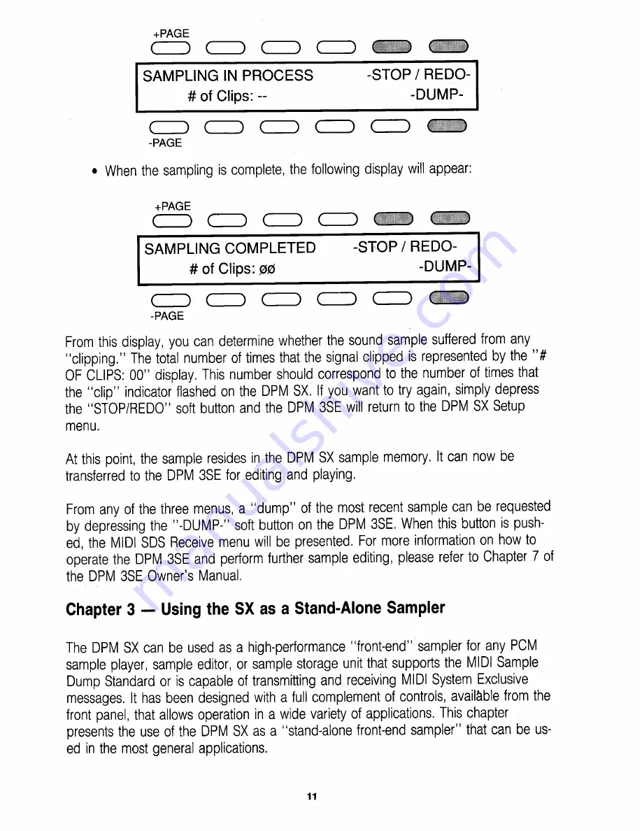 Peavey DPM SX Owner'S Manual Download Page 13