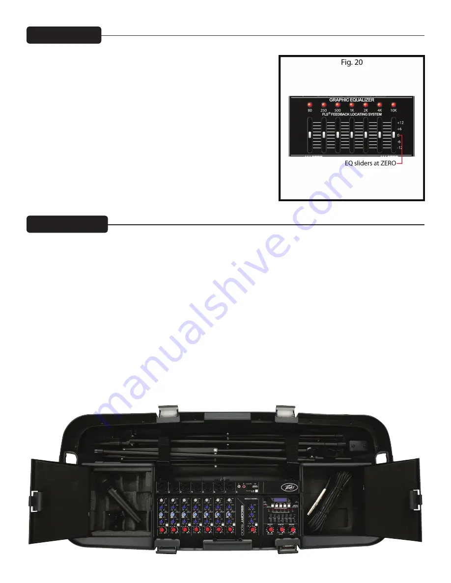 Peavey Escort 5000 Operating Manual Download Page 27