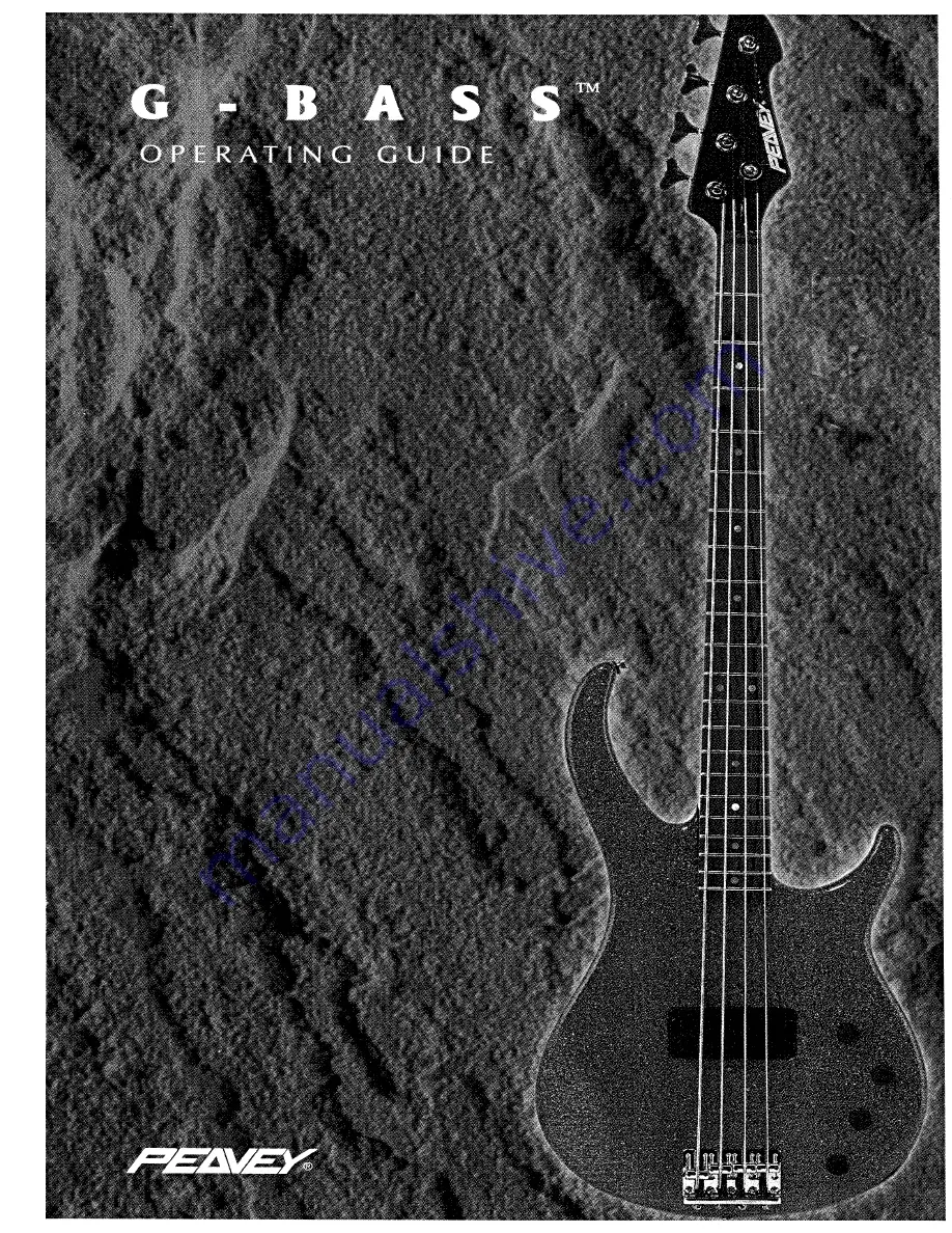 Peavey G-BASS Operating Manual Download Page 1