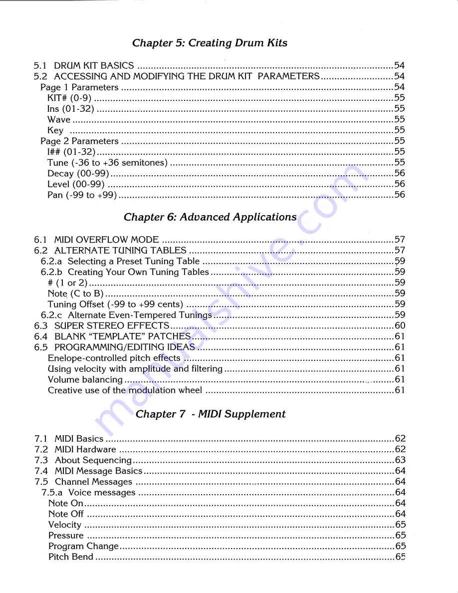 Peavey MidiBase User Manual Download Page 7