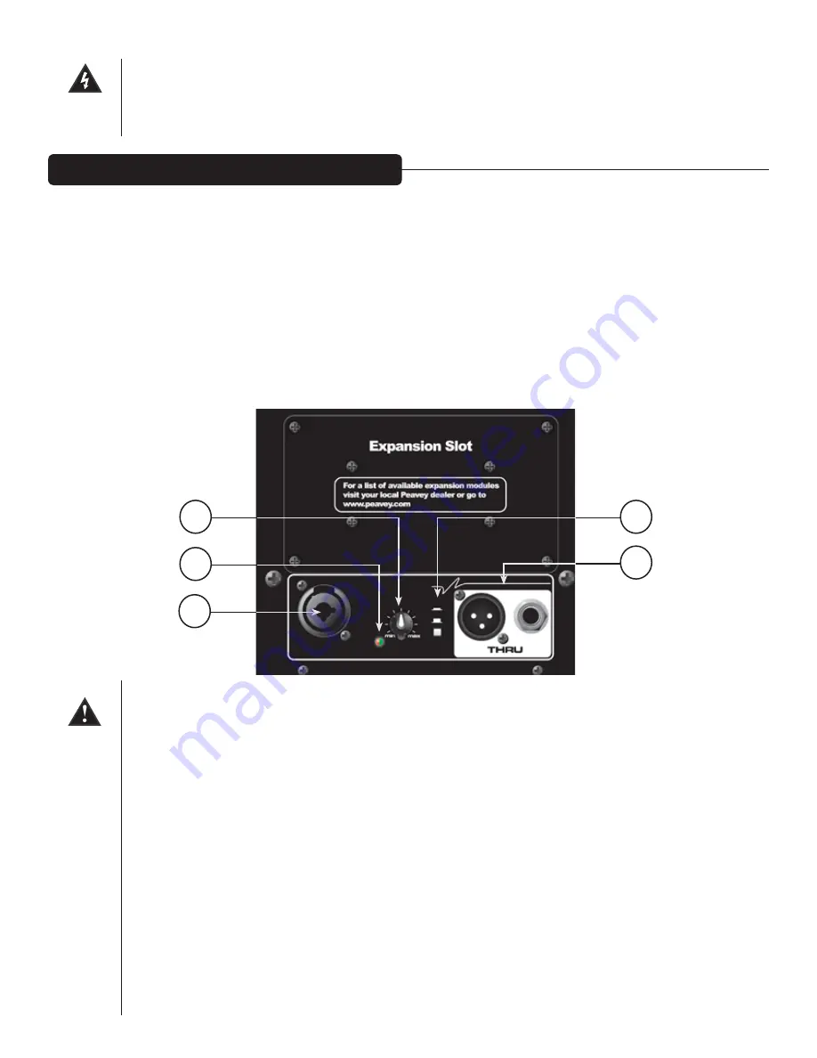 Peavey PVXp 12 Operating Manual Download Page 34