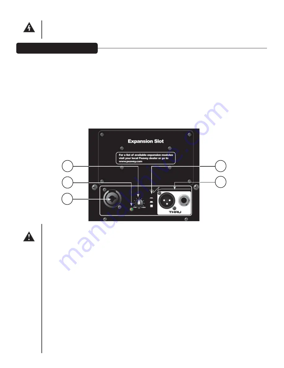 Peavey PVXp 12 Operating Manual Download Page 54