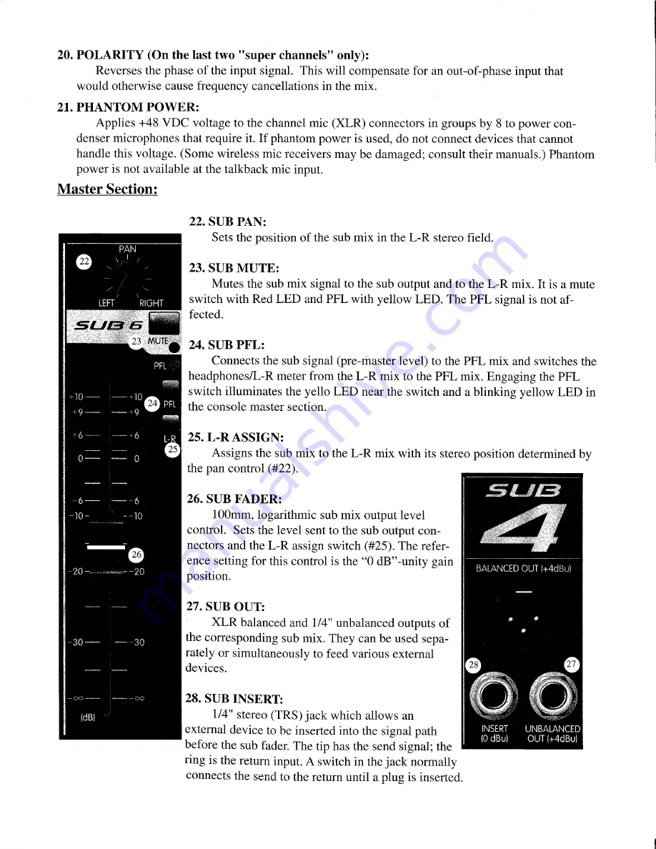 Peavey SRC 6024 Скачать руководство пользователя страница 7