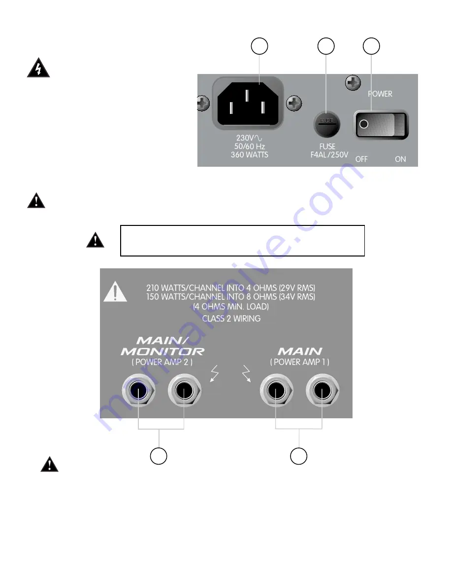 Peavey XR 600G Operation Manual Download Page 32