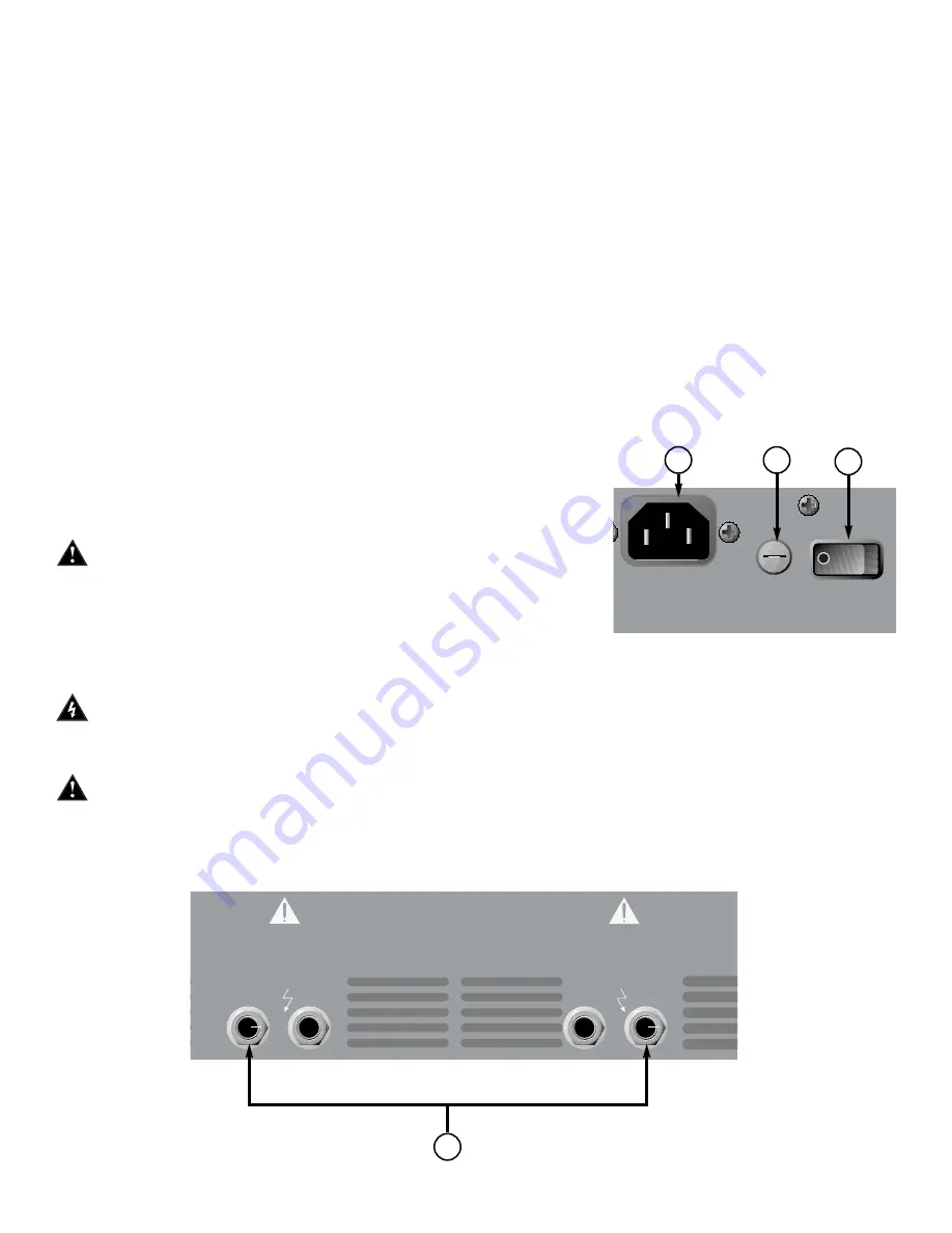 Peavey XR 696 Operating Manual Download Page 8