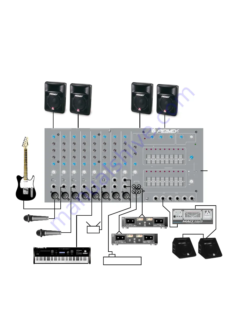 Peavey XR 696 Operating Manual Download Page 11