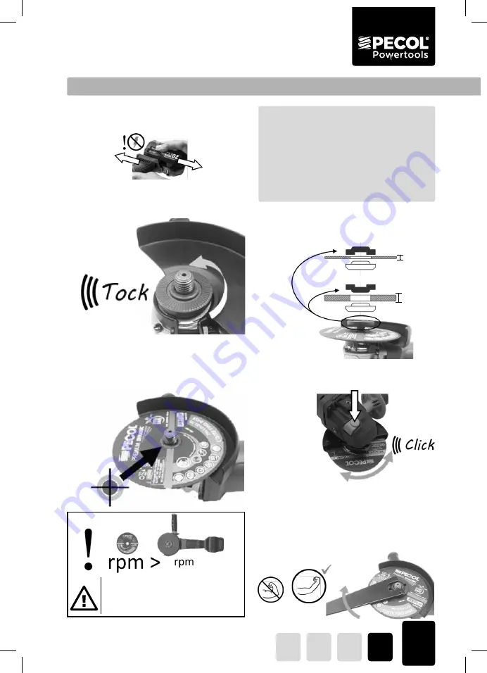 Pecol V 20 Brushless RBPROHP Manual Download Page 15