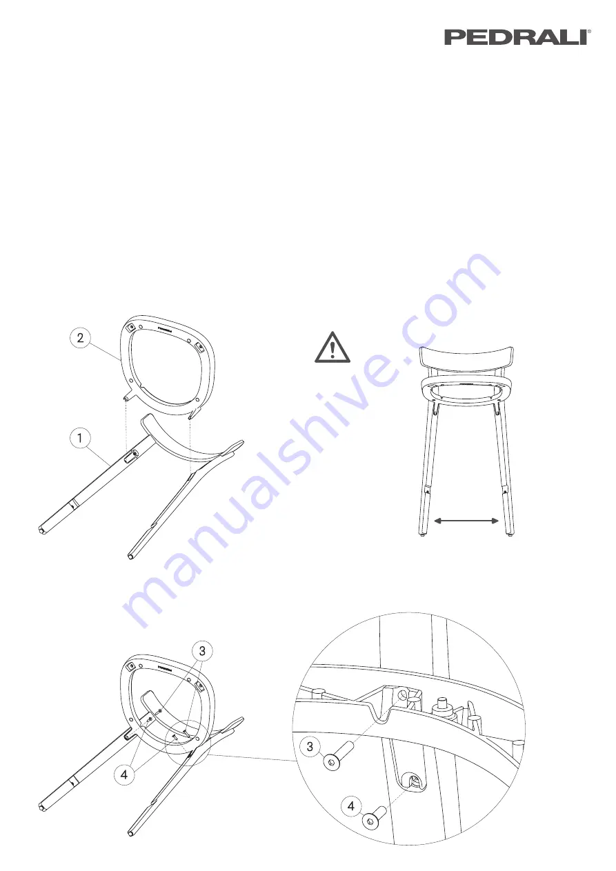 Pedrali Folk 2926 Instructions Download Page 1