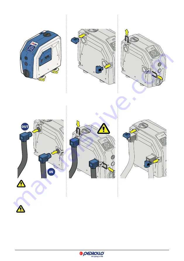 PEDROLLO DG PED 3 Instructions For Use Manual Download Page 51