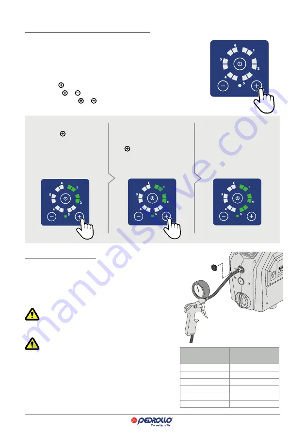 PEDROLLO DG PED 3 Instructions For Use Manual Download Page 82