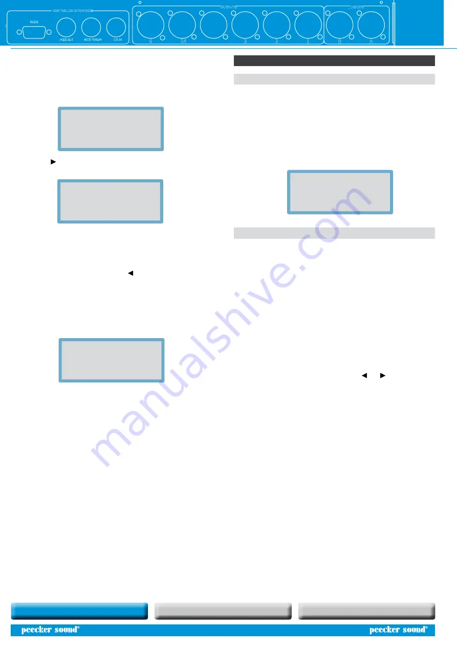 Peecker Sound PS266 User Manual Download Page 14