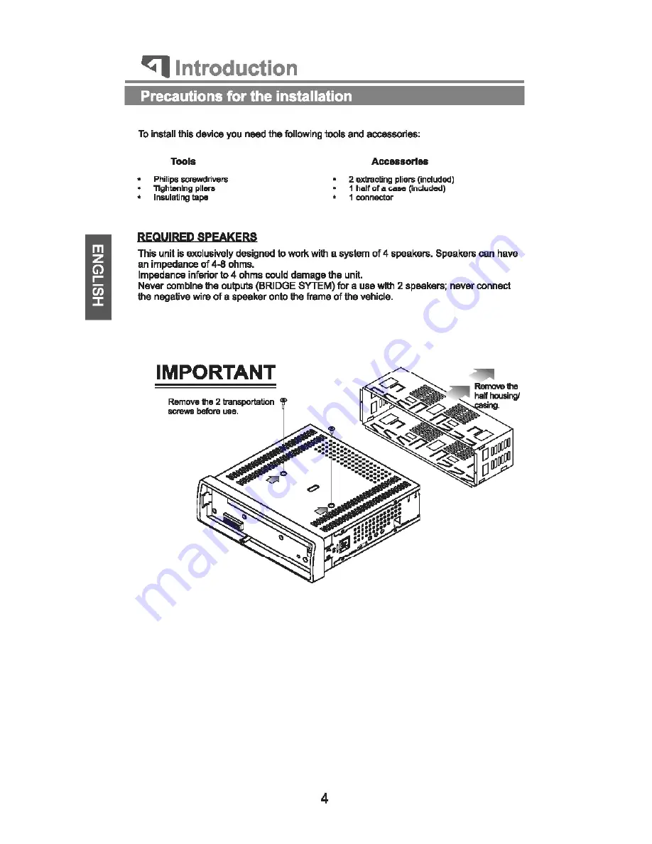 PEEKTON PKM500 RDS Скачать руководство пользователя страница 5