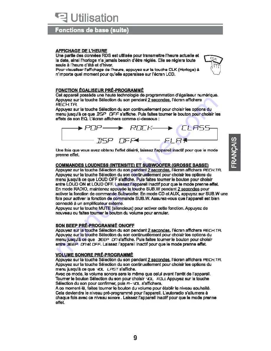 PEEKTON PKM500 RDS Manual Download Page 30