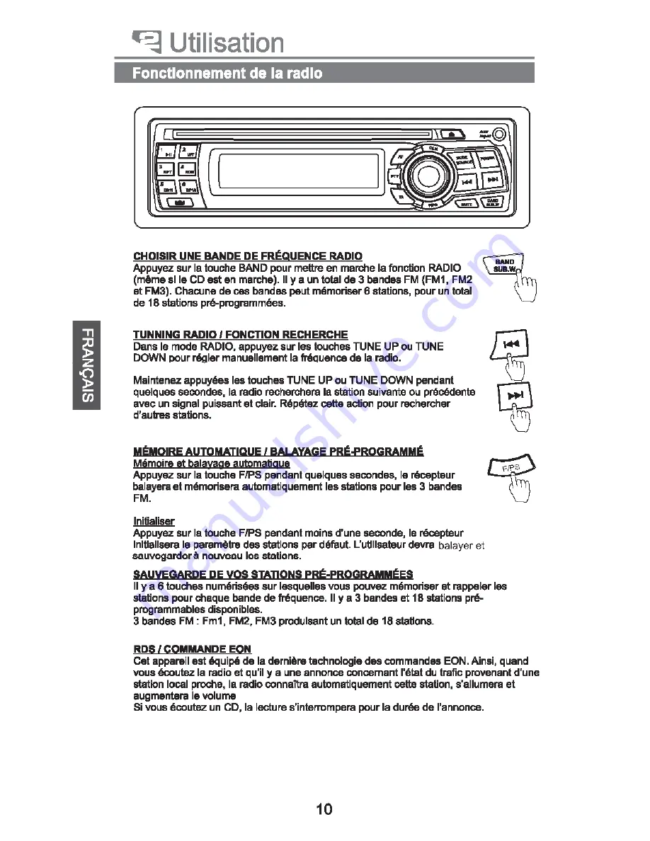 PEEKTON PKM500 RDS Manual Download Page 31